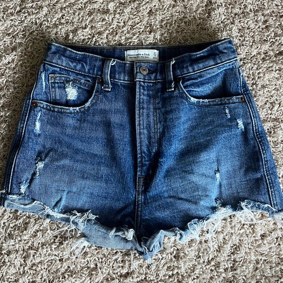 Abercrombie & Fitch | Shorts | Abercrombie Fitch Blue Jean Shorts Ultra ...